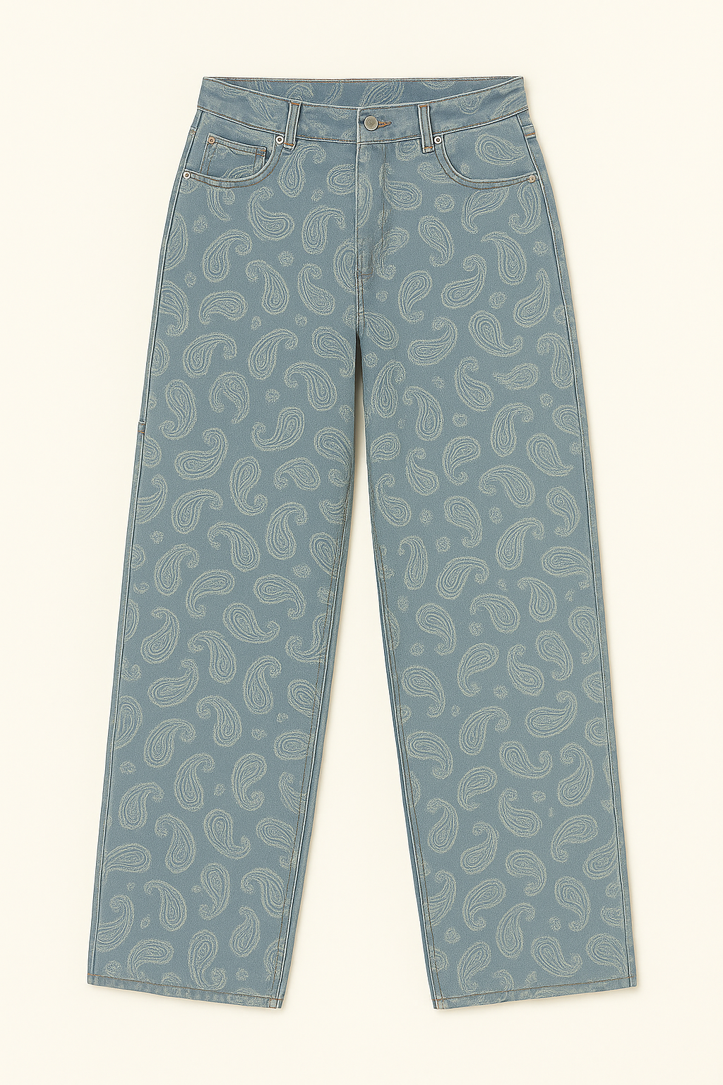 Paisley Print Herren Jeans – Bequeme Jeans Mit Eleganten Mustern In Verschiedenen Passformen-3