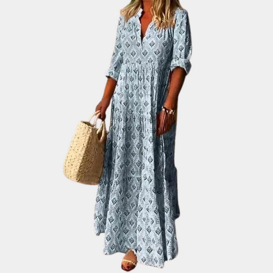 Leichtes & fließendes Damenkleid – ärmellos, Baumwolle, für Freizeitaktivitäten 0