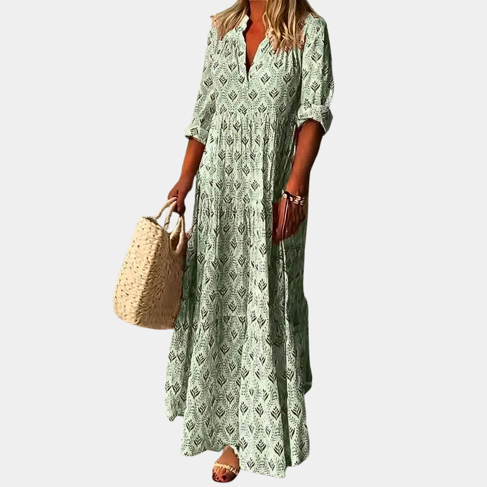Leichtes & fließendes Damenkleid – ärmellos, Baumwolle, für Freizeitaktivitäten 2