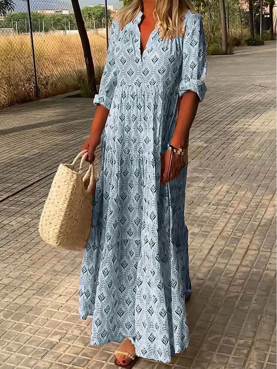 Leichtes & fließendes Damenkleid – romantischer Schnitt, Leinen, für Hochzeitsgast und Gartenfeiern 3