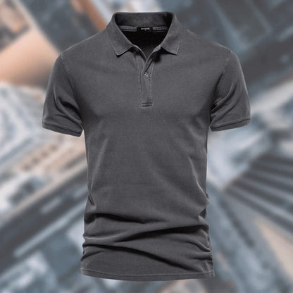 Leichtes & luftiges Herren Poloshirt – lockerer Schnitt, atmungsaktives Polyester, für Alltag und Büro 1