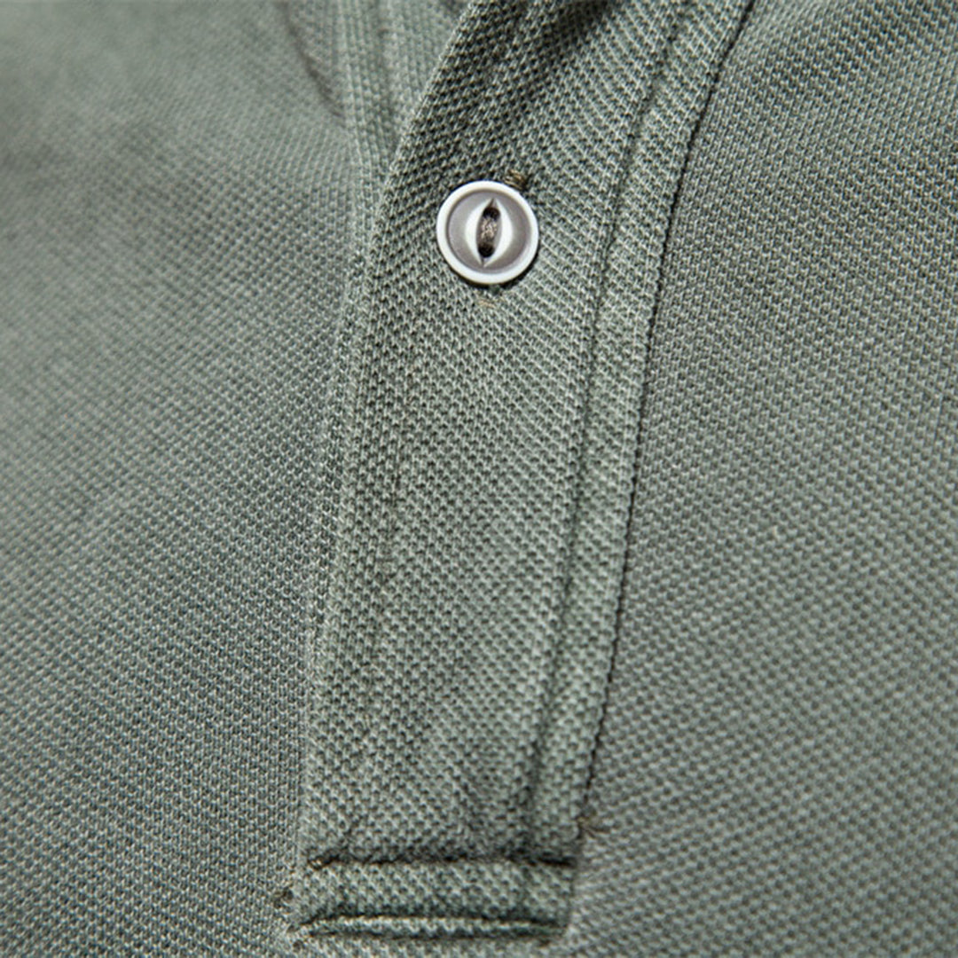 Leichtes & luftiges Herren Poloshirt – lockerer Schnitt, atmungsaktives Polyester, für Alltag und Büro 3