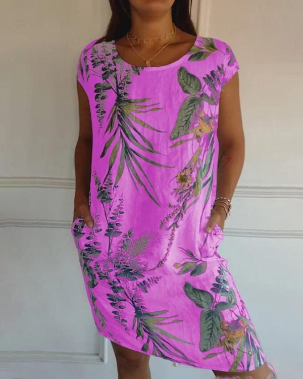 Leichtes & schmeichelhaftes Damenkleid – Baumwoll-Leinen-Mix, für Freizeit und Reisen 5