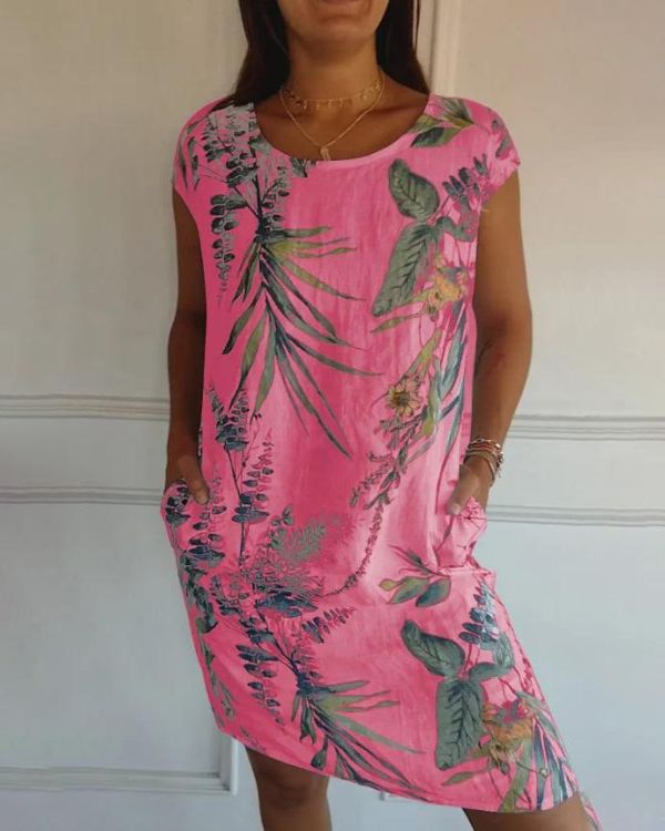 Leichtes & schmeichelhaftes Damenkleid – Baumwoll-Leinen-Mix, für Freizeit und Reisen 6