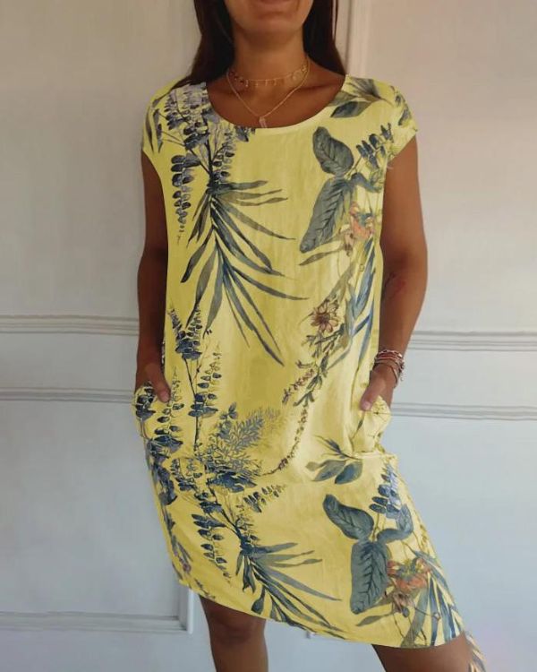 Leichtes & schmeichelhaftes Damenkleid – Baumwoll-Leinen-Mix, für Freizeit und Reisen 7