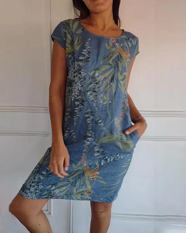Leichtes & schmeichelhaftes Damenkleid – Baumwoll-Leinen-Mix, für Freizeit und Reisen 8