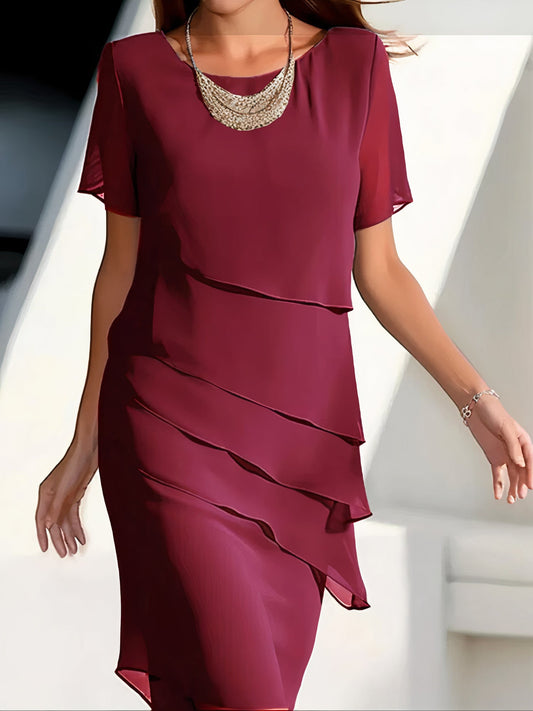 Leichtes & vielseitiges Damenkleid – ärmellos, weicher Stoff, für Sommerveranstaltungen 0