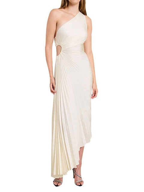 Leichtes und fließendes Damen Maxikleid – ärmellos, plissiert, für den Sommer 0