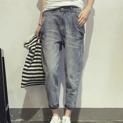 Bequeme Damenjeans für den Sommer, Lässige Jeanshose, Vielseitige Passform, Pflegeleicht, Ideal für den Alltag-1
