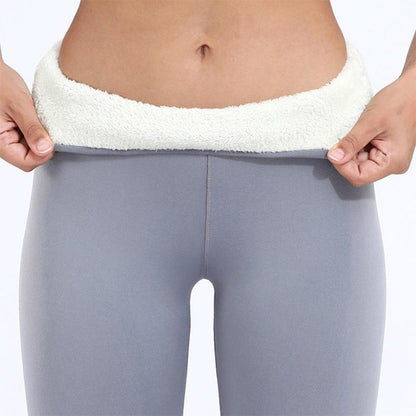 Thermo Leggings Damen - Gefütterte Fleece-Leggings für Bequeme Winterbekleidung zum Schichten-3