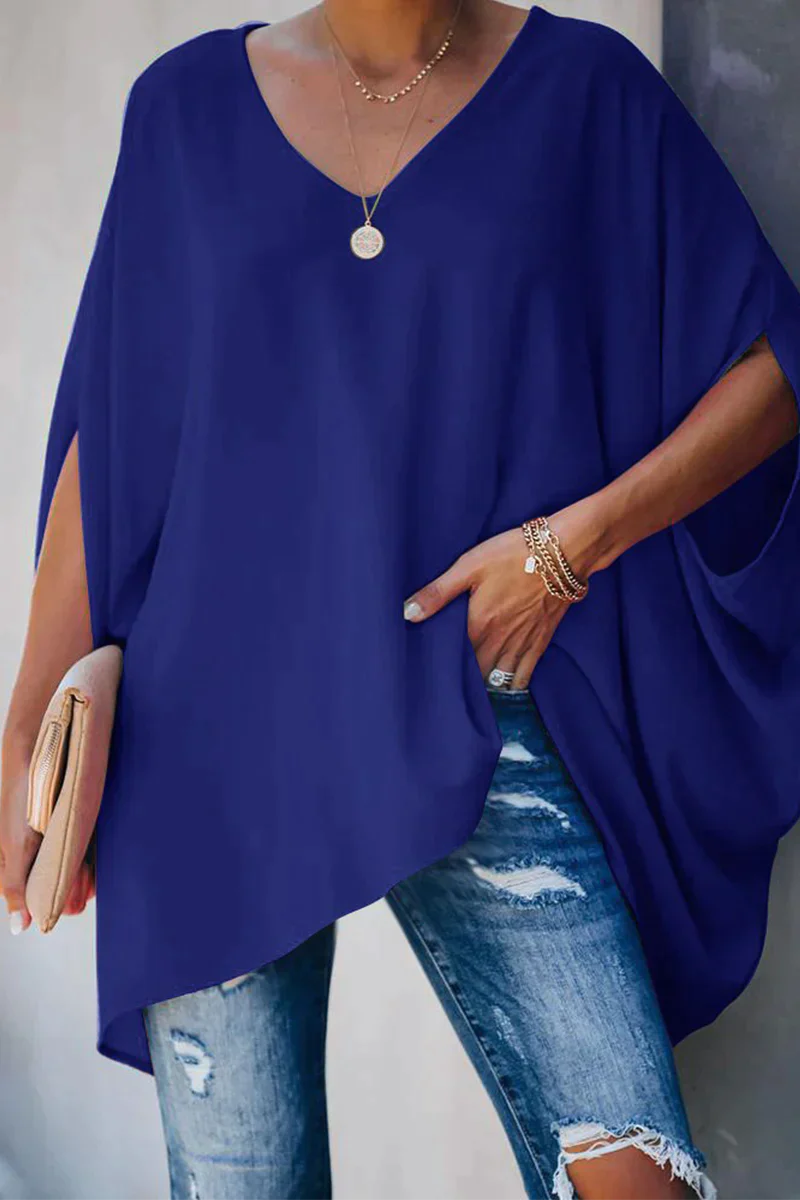 Luftige Damenbluse – weites Design, hochwertige Materialien, für den Sommer 3