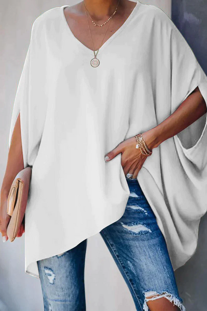 Luftige Damenbluse – weites Design, hochwertige Materialien, für den Sommer 4