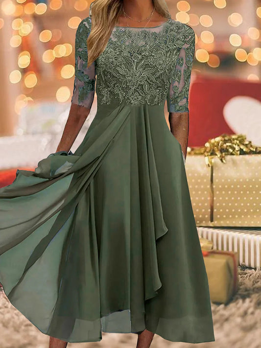 Luxuriöses Damen Abendkleid – figurbetont, hochwertiges Material, für festliche Anlässe 0