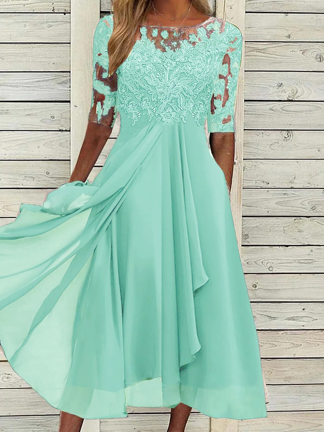 Luxuriöses Damen Abendkleid – figurbetont, hochwertiges Material, für festliche Anlässe 5