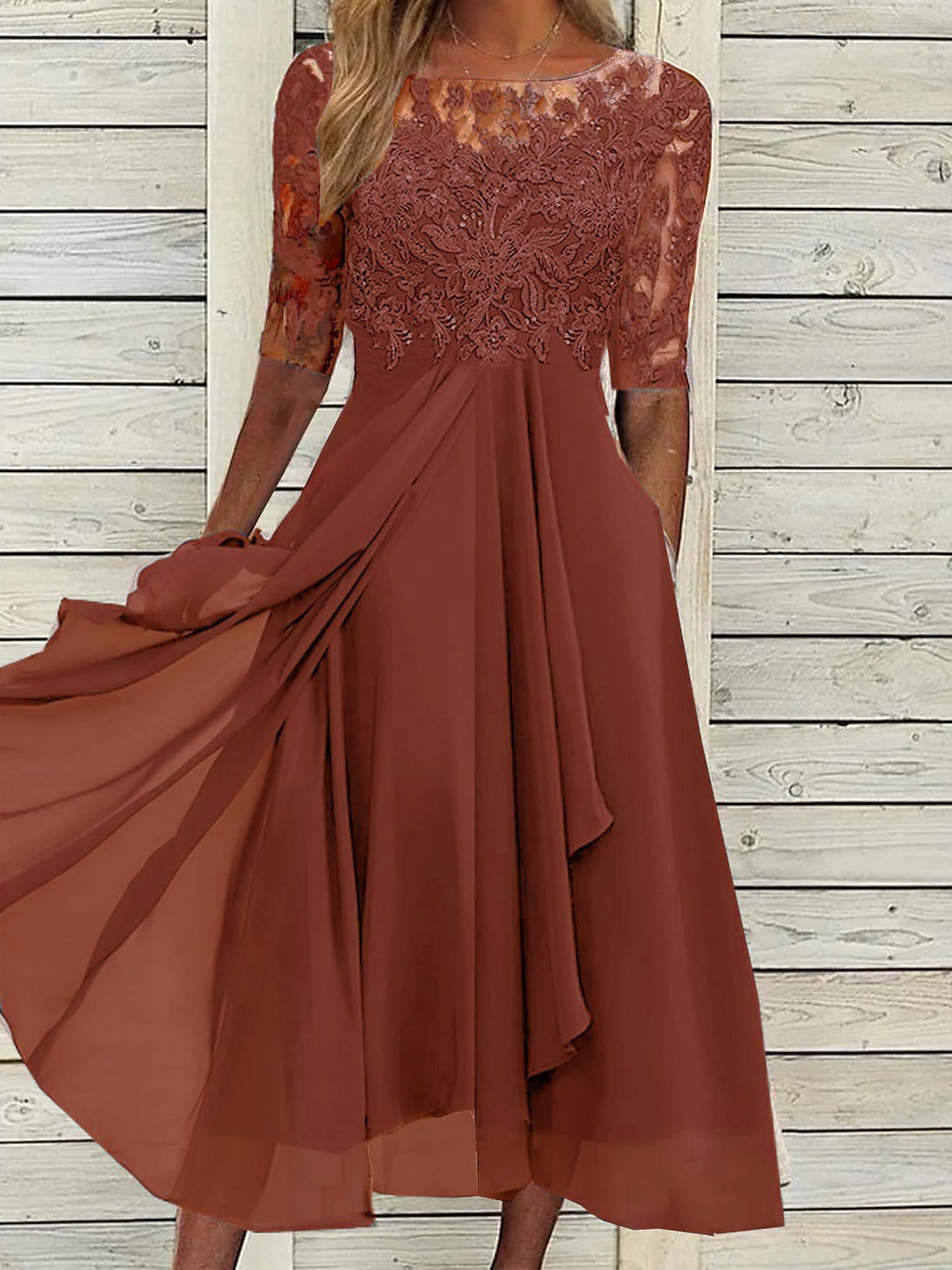 Luxuriöses Damen Abendkleid – figurbetont, hochwertiges Material, für festliche Anlässe 6