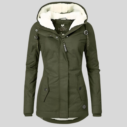 Women’s Water-Resistant Rain Jacket for Outdoor Adventure