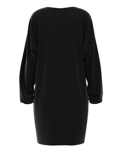 Women’s Christmas Dress Loose Fit with Cheerful Christmas Print