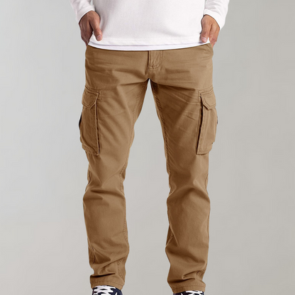 Variant image for Herren Cargo Hose Mit Geräumigen Taschen Und Bequemer Passform Für Den Alltag-25