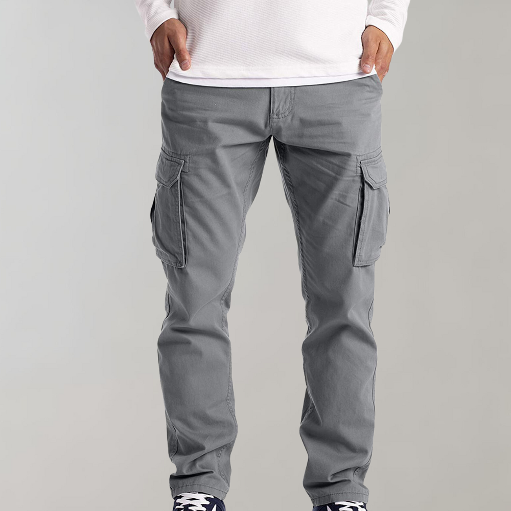 Variant image for Herren Cargo Hose Mit Geräumigen Taschen Und Bequemer Passform Für Den Alltag-31