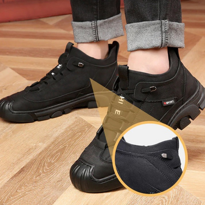 Herren Sneakers Winter-Turnschuhe Mit Kunstpelzfutter Und Rutschfester Gummi-Sohle-3