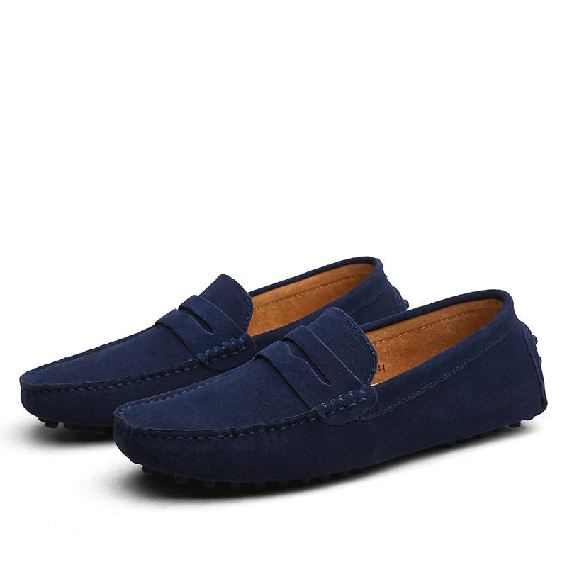 Variant image for Klassische Herrenmokasins, Leichte Schlupf-Wildlederschuhe Für Büro Und Freizeit-29