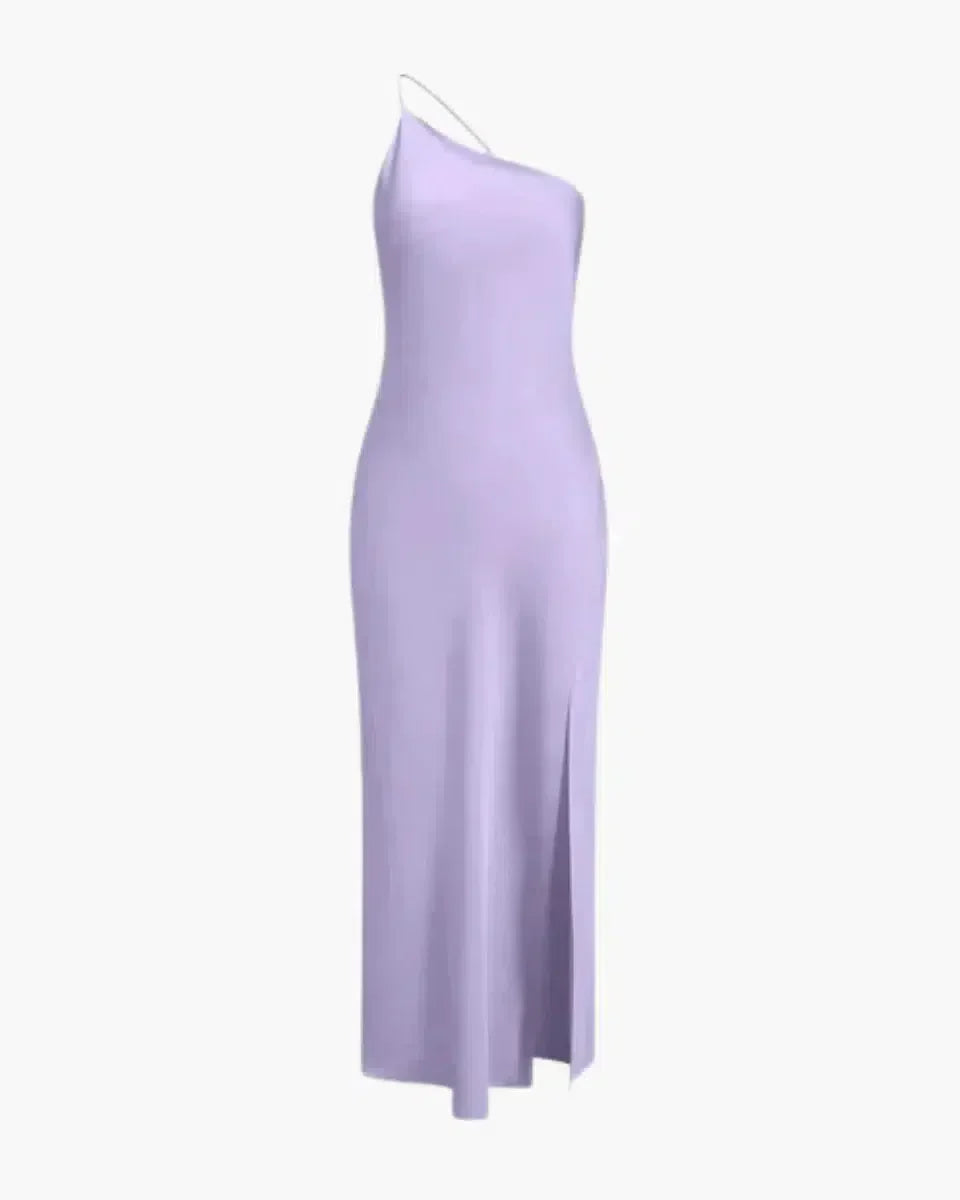 Variant image for Geschichtetes Maxikleid für Frauen mit Kreuzträgern und fließendem Rock in lebhaftem Gelb für Sommerveranstaltungen-13