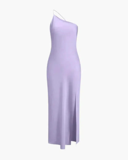 Variant image for Geschichtetes Maxikleid für Frauen mit Kreuzträgern und fließendem Rock in lebhaftem Gelb für Sommerveranstaltungen-13
