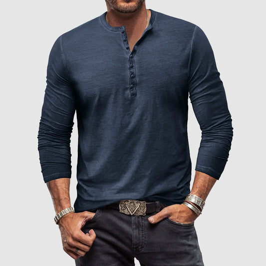 Klassisches Herrenhemd Aus Hochwertiger Baumwollmischung – Langarm Hemden Herren, Elegantes Design Für Jeden Anlass