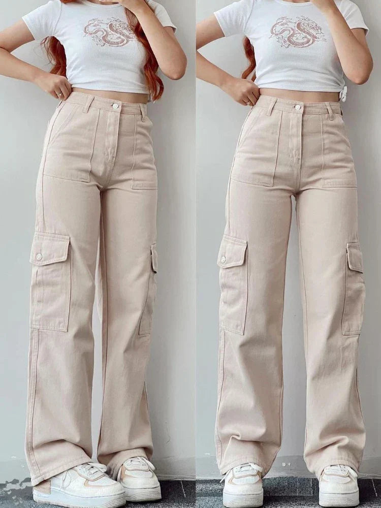 Lockere Freizeithosen Damen Aus Baumwolle Und Spandex, Komfortable Freizeithosen Für Jeden Tag-6