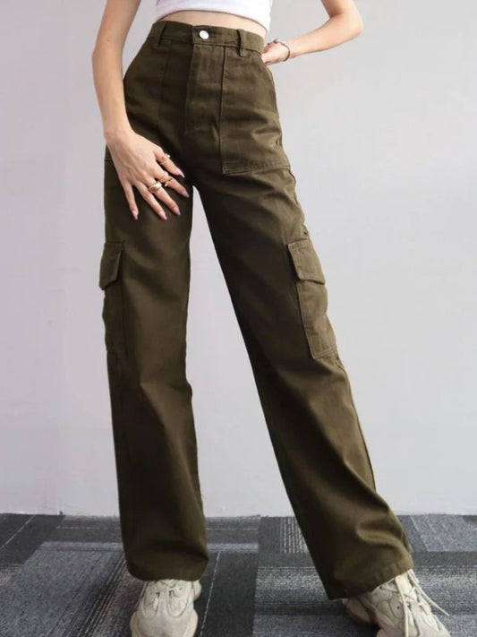 Lockere Freizeithosen Damen Aus Baumwolle Und Spandex, Komfortable Freizeithosen Für Jeden Tag-1