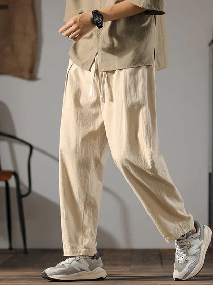 Herrenbaumwollhosen Mit Verstellbarer Passform Und Modernem Design – Chino Hose Herren Für Vielseitige Anlässe-3