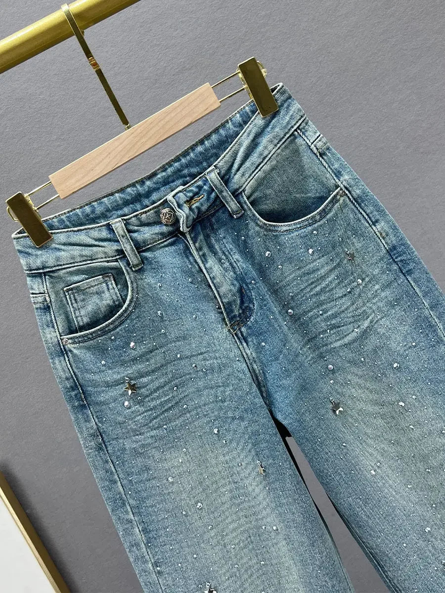 Lockere Casual Hosen für Frauen aus Atmungsaktivem Baumwollpolyester-5