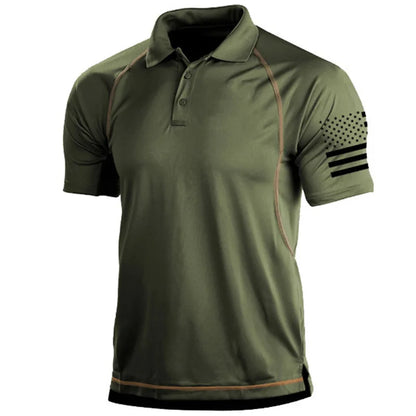 Sommer-Wander-T-Shirt Herren Lässig Atmungsaktiv Sport T-Shirts Männer für Outdoor Aktivitäten-4