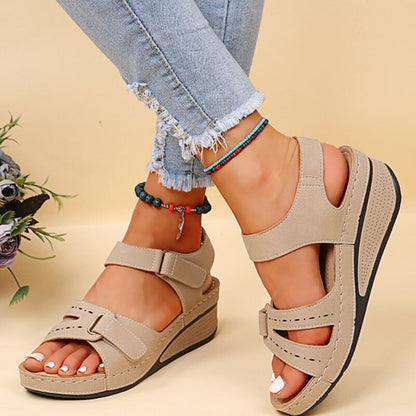 Orthopädische Sommersandalen Damen, Atmungsaktives Design, Unterstützender Fit, Elegant und Komfortabel für den Alltag
