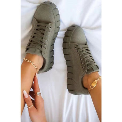 Variant image for Trendige Turnschuhe Damen Mit Dicke Sohle Für Komfort - Bequeme Sneakers Für Jeden Anlass-24