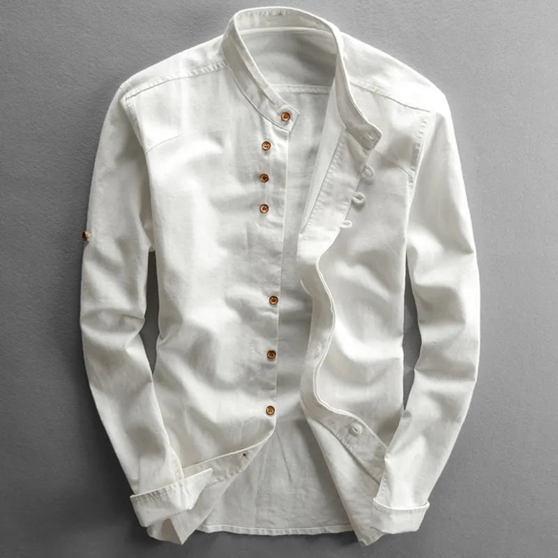 Men’s Japanese-Inspired Elegant Shirt Timeless Modern Design