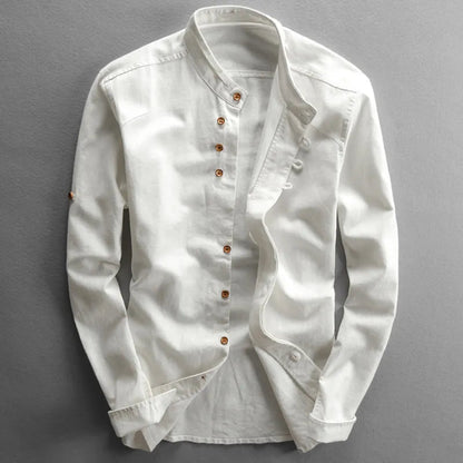 Men’s Japanese-Inspired Elegant Shirt Timeless Modern Design
