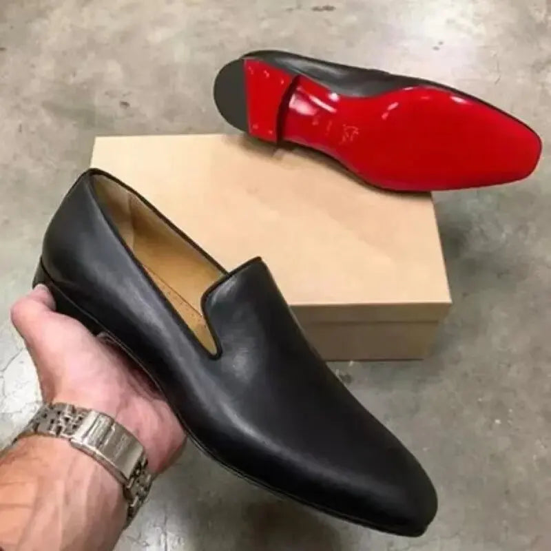 Klassische Herren Schuhe Im Lässigen Geschäftsstil Für Komfort Und Eleganz-2