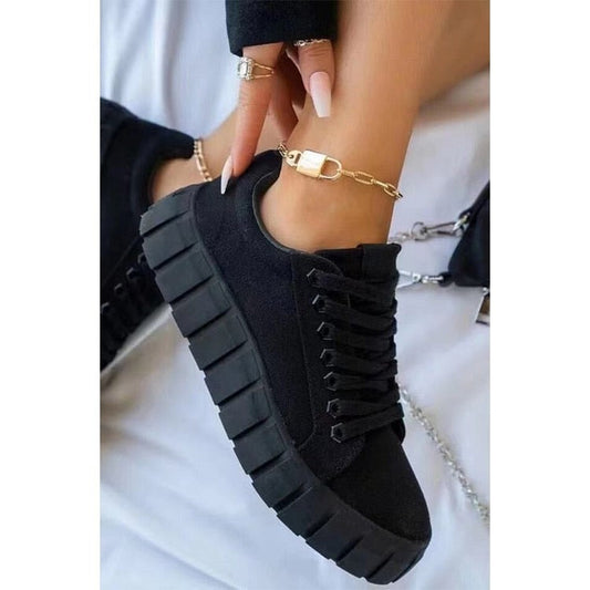 Trendige Turnschuhe Damen Mit Dicke Sohle Für Komfort - Bequeme Sneakers Für Jeden Anlass-1