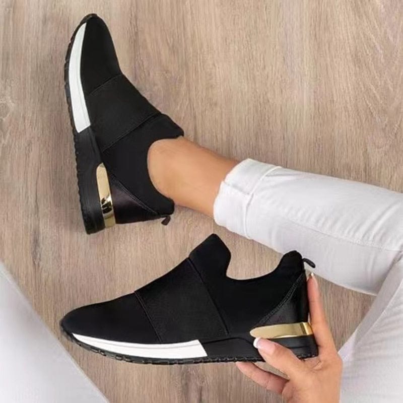 Orthopädische Turnschuhe Damen, Leichte Komfortsneaker mit Weicher Dämpfung und Elegantem Design-2