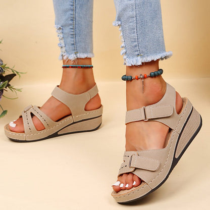 Orthopädische Sommersandalen Damen, Atmungsaktives Design, Unterstützender Fit, Elegant und Komfortabel für den Alltag