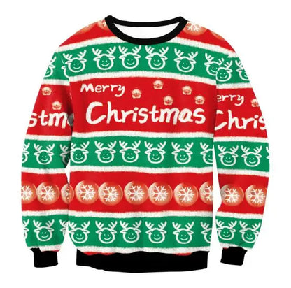 Men’s Festive Knitted Jumper Warm & Stylish Christmas Top