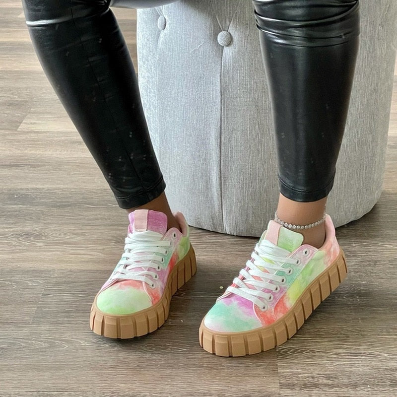 Trendige Turnschuhe Damen Mit Dicke Sohle Für Komfort - Bequeme Sneakers Für Jeden Anlass-5