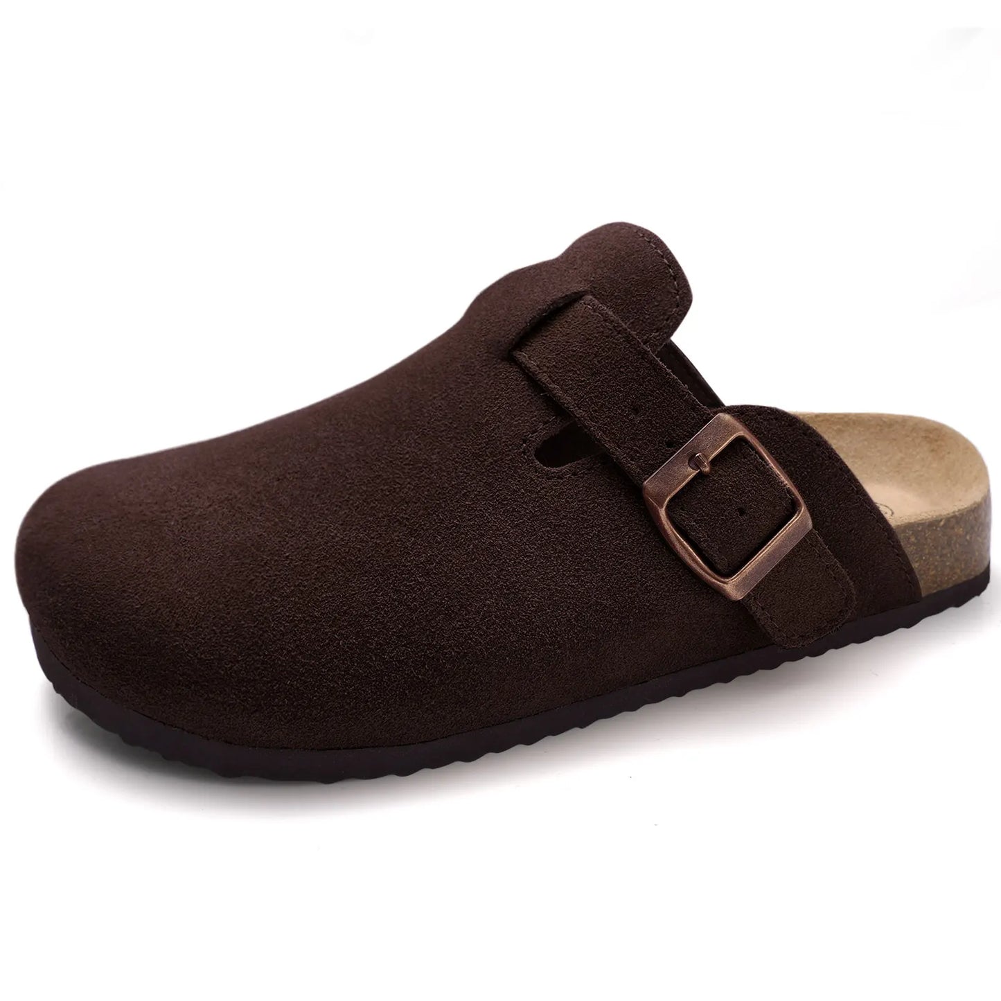 Variant image for Klassische Korken Clogs Pantoffeln für Männer und Frauen, weiche Wildleder-Sandalen mit Bogenunterstützung-57