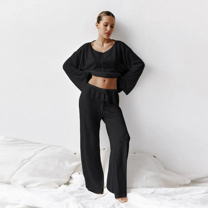 Mara Breezy Loungewear Set – Weiches Zweiteiliges Outfit Für Entspannte Tage Und Nächte-5