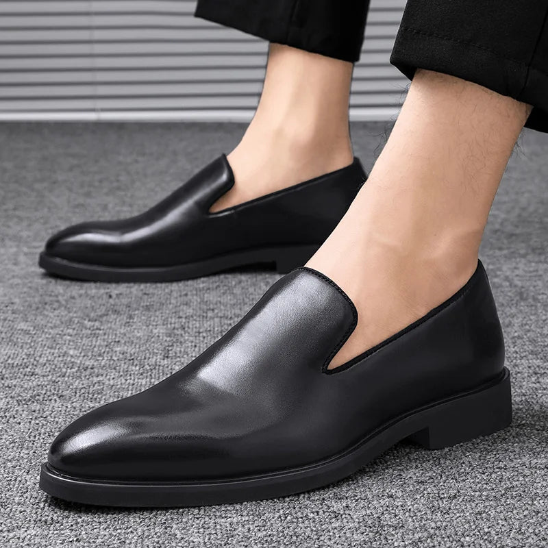 Klassische Herren Schuhe Im Lässigen Geschäftsstil Für Komfort Und Eleganz-3