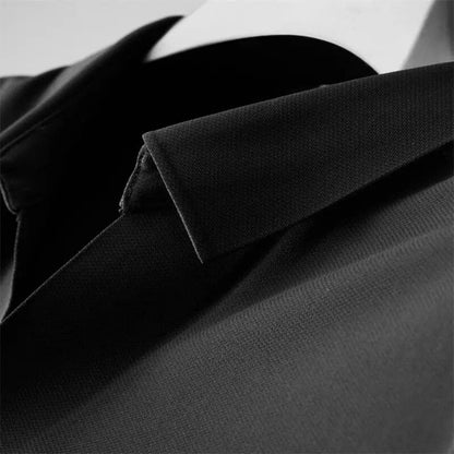 Men’s Casual Two-Piece Set Short-Sleeve Shirt & Slim Tapered Pants