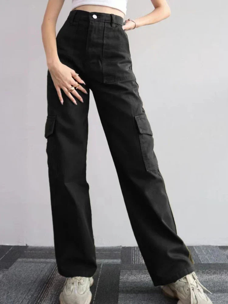 Lockere Freizeithosen Damen Aus Baumwolle Und Spandex, Komfortable Freizeithosen Für Jeden Tag-3
