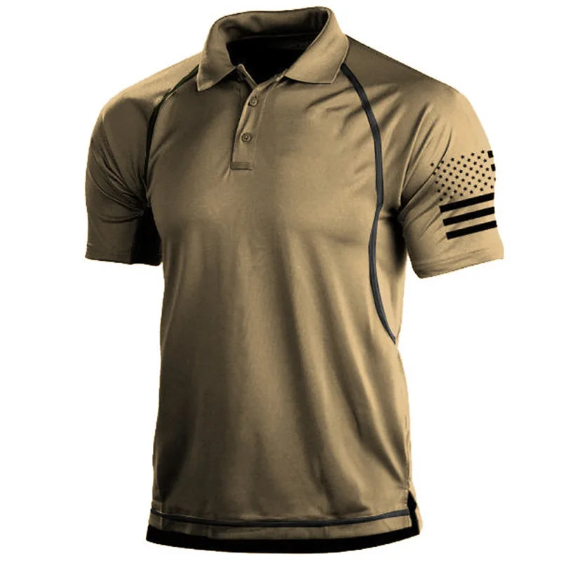 Sommer-Wander-T-Shirt Herren Lässig Atmungsaktiv Sport T-Shirts Männer für Outdoor Aktivitäten-5