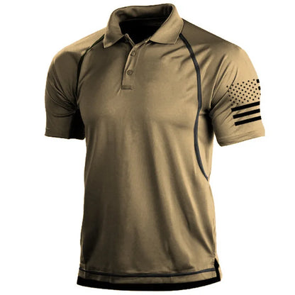 Sommer-Wander-T-Shirt Herren Lässig Atmungsaktiv Sport T-Shirts Männer für Outdoor Aktivitäten-5